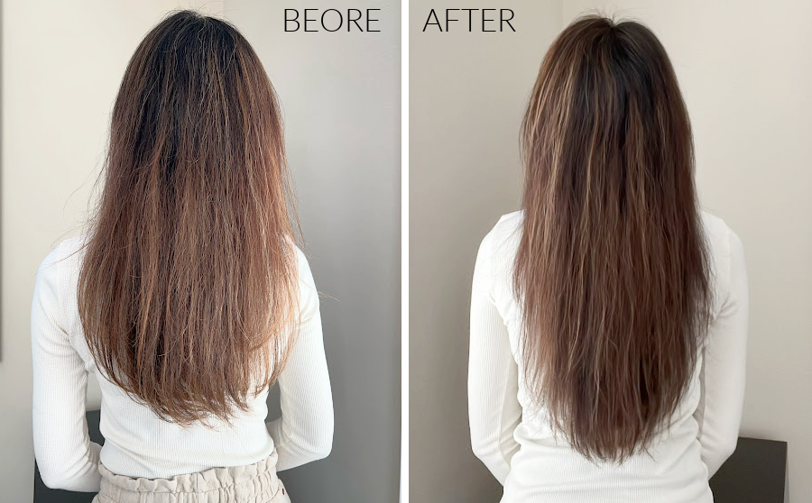 flaxseed gel for hair growth before and after