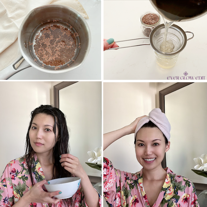 how to use flaxseed gel for hair growth