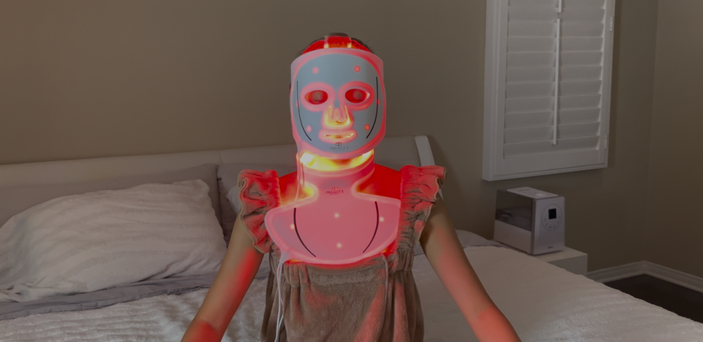 Project E Beauty LED Mask Reviews: I Used It for 10 Weeks—Here's What Actually Happened best red and blue light therapy mask
