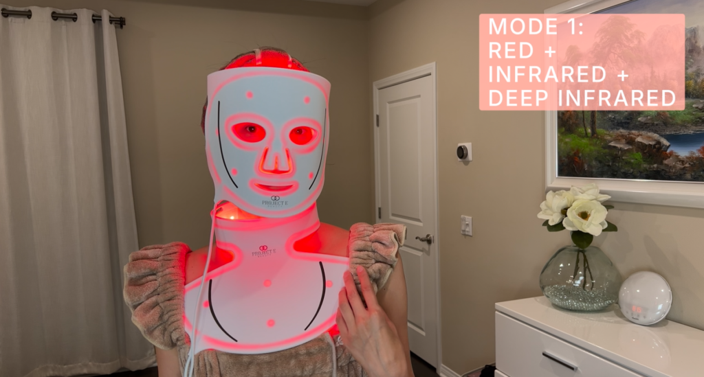 Project E Beauty LED Mask Reviews: I Used It for 10 Weeks—Here's What Actually Happened deep infrared led mask reviews